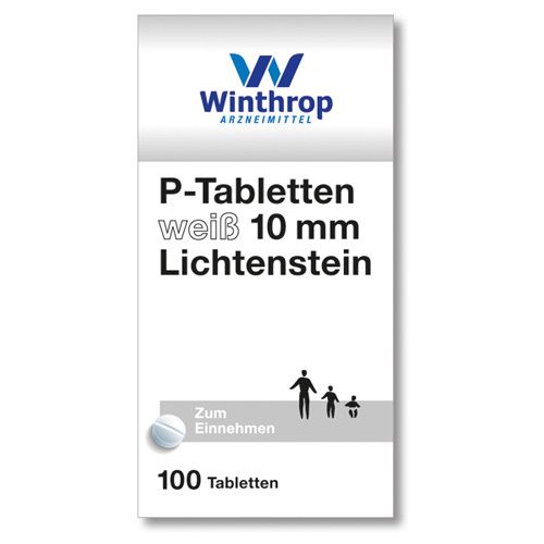 P Tabletten weiß 10 mm 100 St