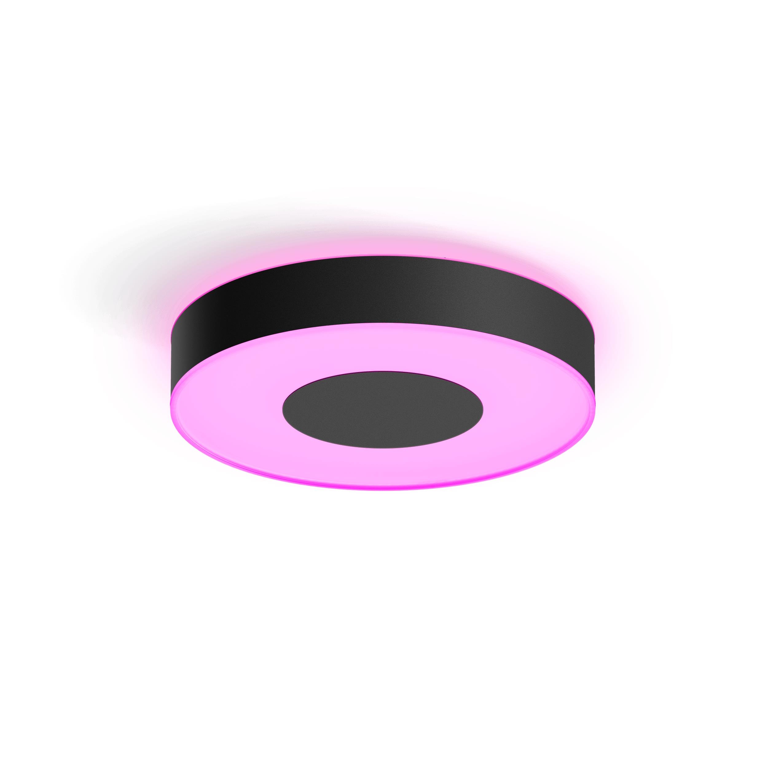 Philips Hue White & Color Ambiance Infuse Deckenleuchte rund schwarz • M 8718696176504