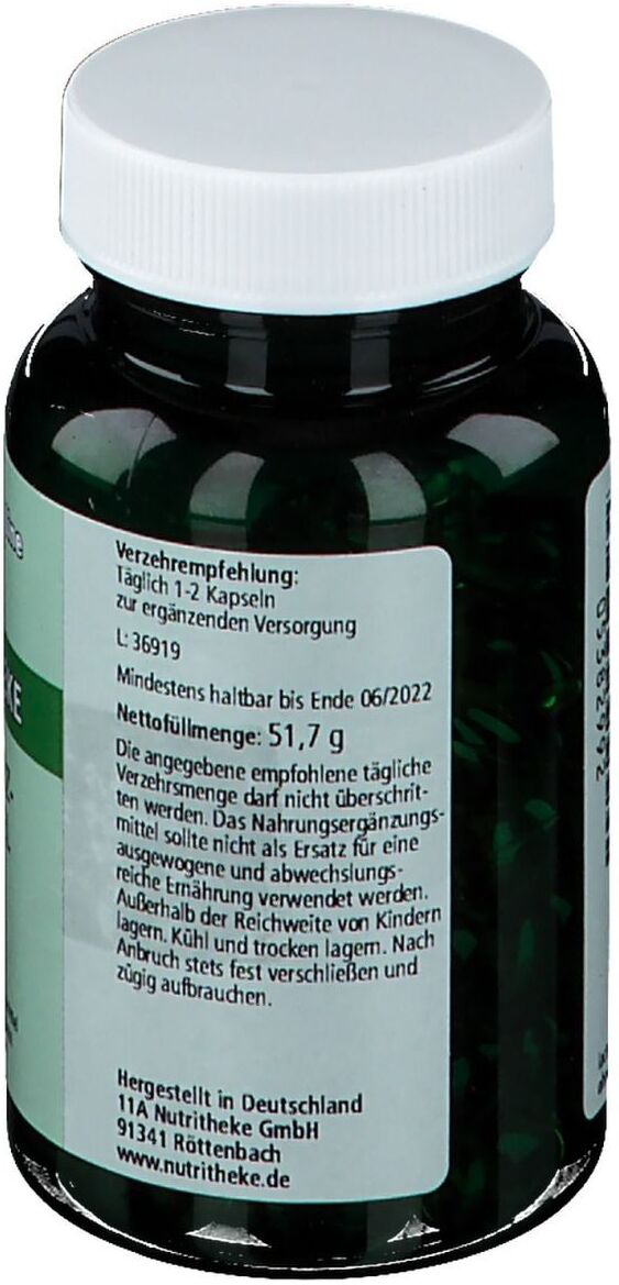 Nutritheke Schwarzkümmel Kapseln 75 St