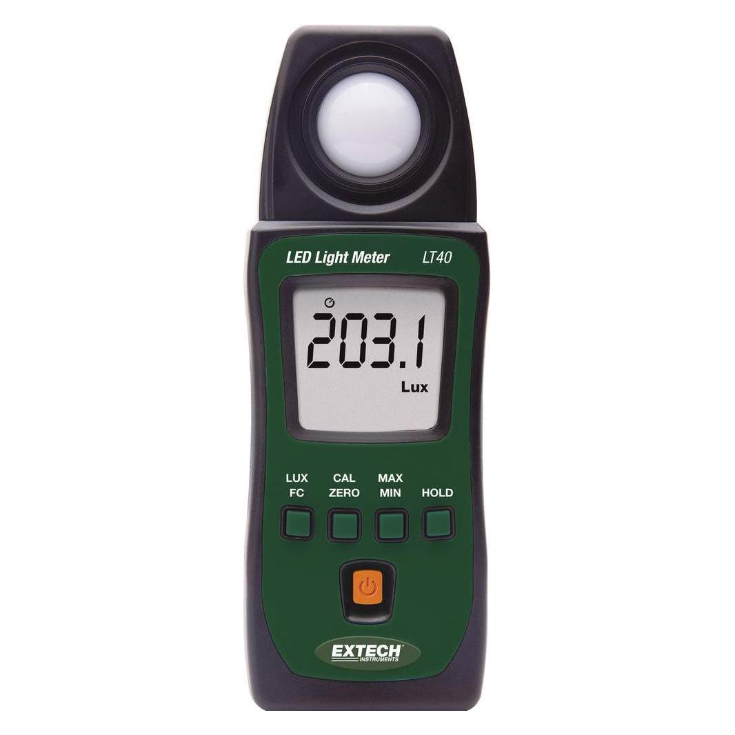 Extech Luxmeter LT40 Kalibriert nach (Luxmeter) (LT40)