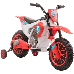 ELEKTRO KINDERMOTORRAD, Blau/Grün/ Rot, PP+ Metall