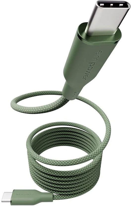 empower by PanzerGlass Magnetic 1.5m / 240W USB-C til USB-C Kabel - Sage