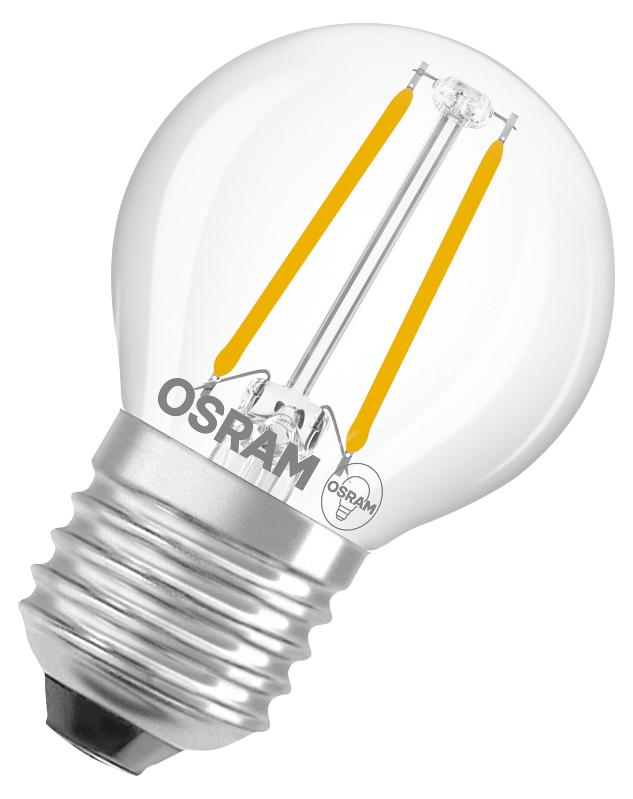 Osram LED vervangingslamp Classic P, helder glas, 1,8 W, 250 lm, 4000 K