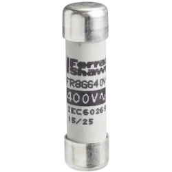 Schneider Electric DF2BN0800 Sicherung DF2-BN, gG- Größe 8,5x31,5mm, zylindrisch, 8A/400V, VE=10ST  - 10 Stück