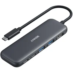 Anker 332 USB-C Hub Dockingstation 85W, 5in1, Schwarz