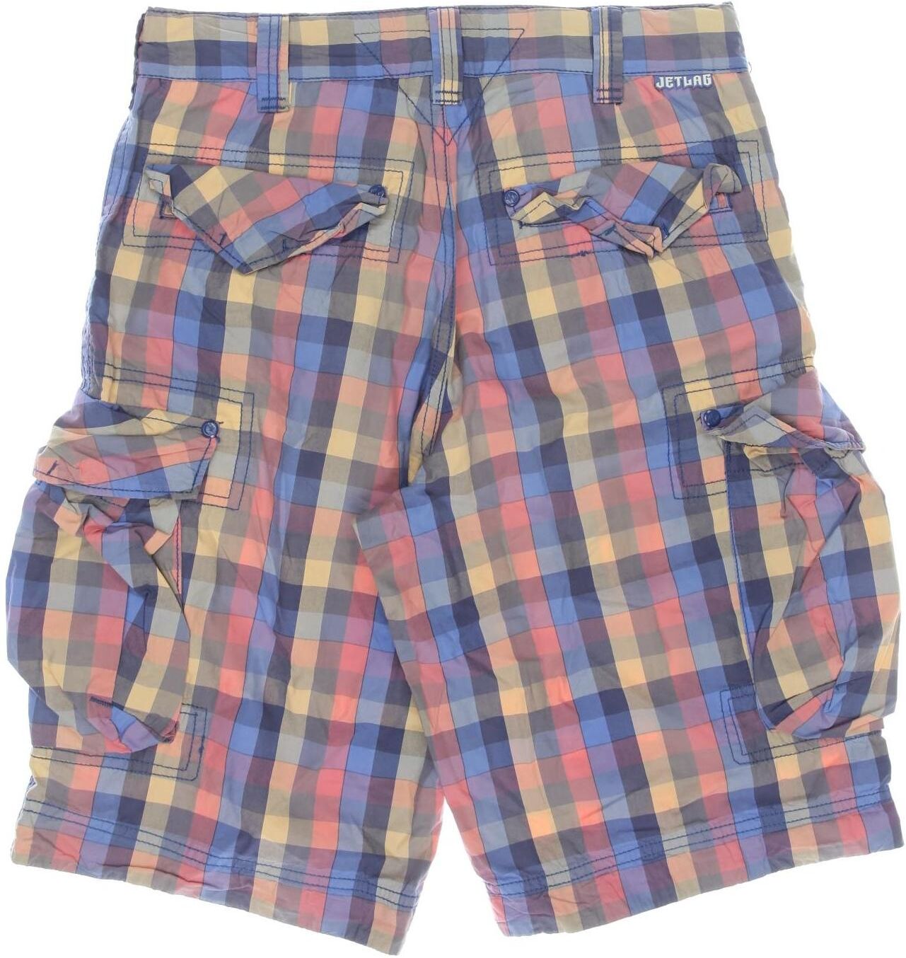 Jet Lag Herren Shorts, Mehrfarbig, Gr. W30, Baumwolle - Second Hand