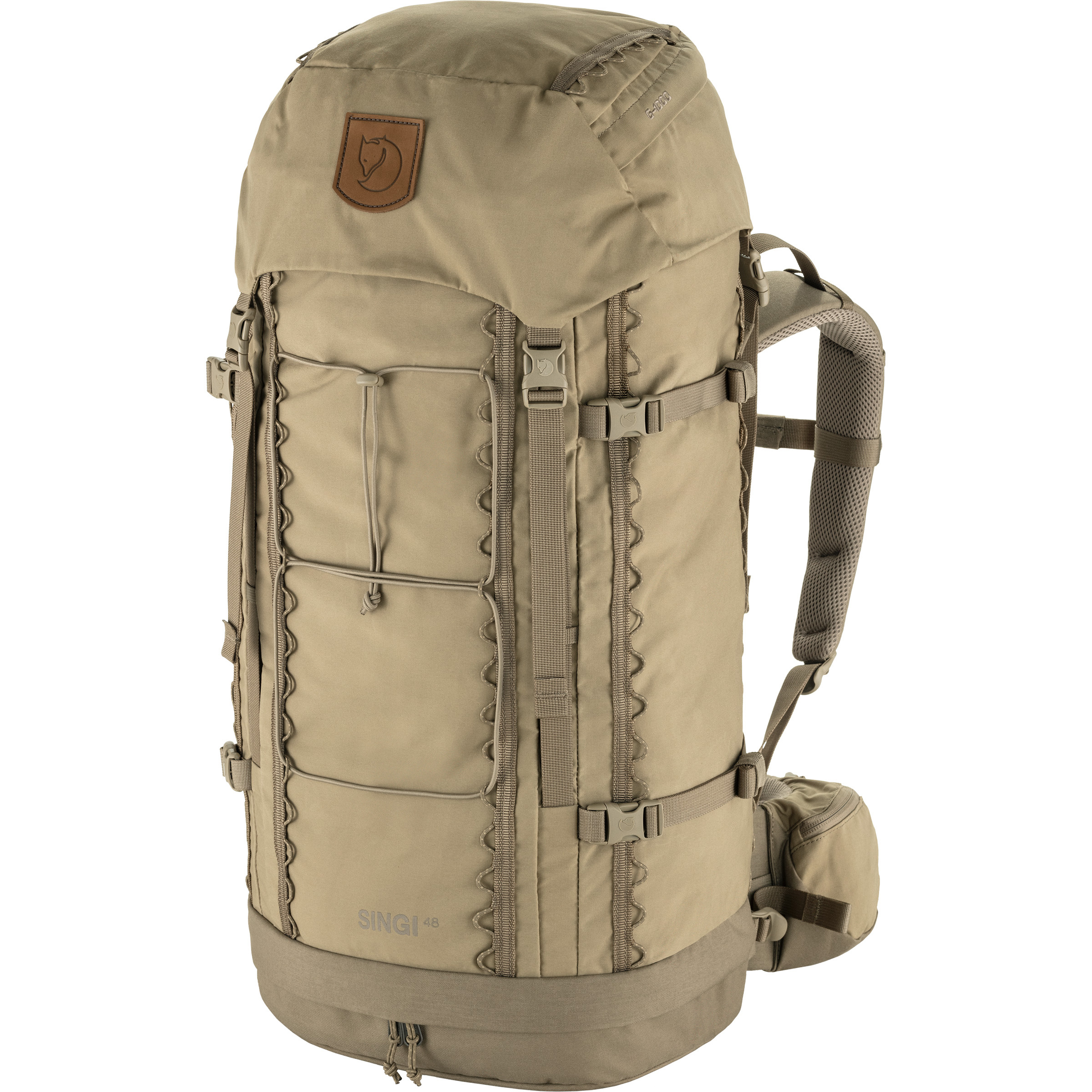 Fjällräven Singi 48 Trekkingrucksäcke clay Größe 48L Trekking