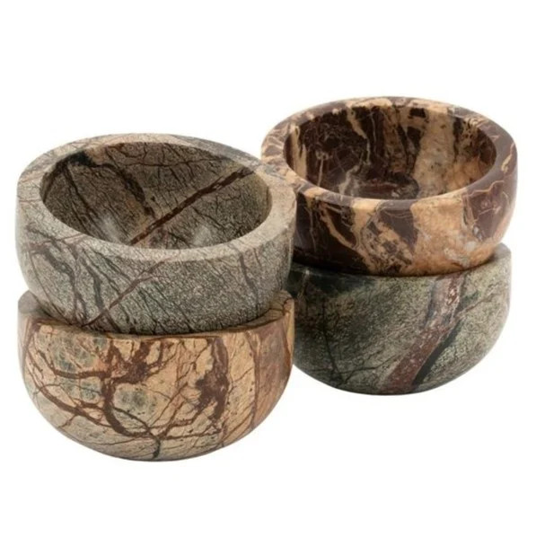 Set van 4 Kawa schaaltjes door By Boo, multicolour