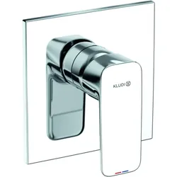 Kludi Pure&style Brausearmatur 407550575 Unterputzarmatur, Durchflussmenge 28 l/min, chrom