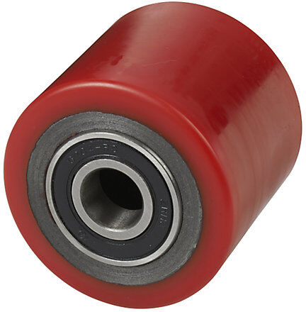 kaiserkraft Gabelrolle, für Palettenheber, rot