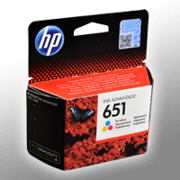 HP Tinte C2P11AE 651 CMY