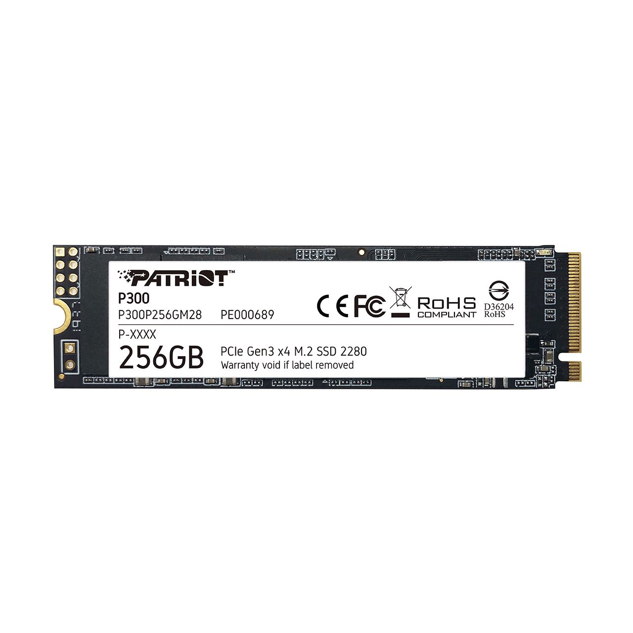 256GB Patriot P300 M.2 2280 PCIe 3.0 x4 3D-NAND TLC (P300P256GM28)