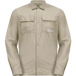 Jack Wolfskin BARRIER Funktionshemd Herren | Gr. XL | grau - grau