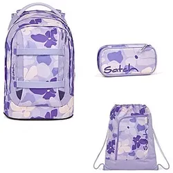 Satch Pack Lilac Blossom 3tlg. Schulrucksack-Set