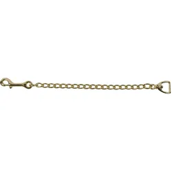 Führkette für Pferde - 47 cm - Messing