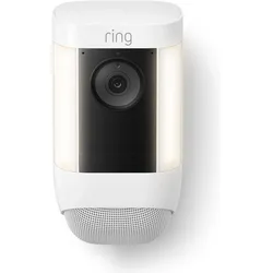 Ring Spotlight Cam Pro (1920 x 1080 Pixels), Netzwerkkamera, Weiss