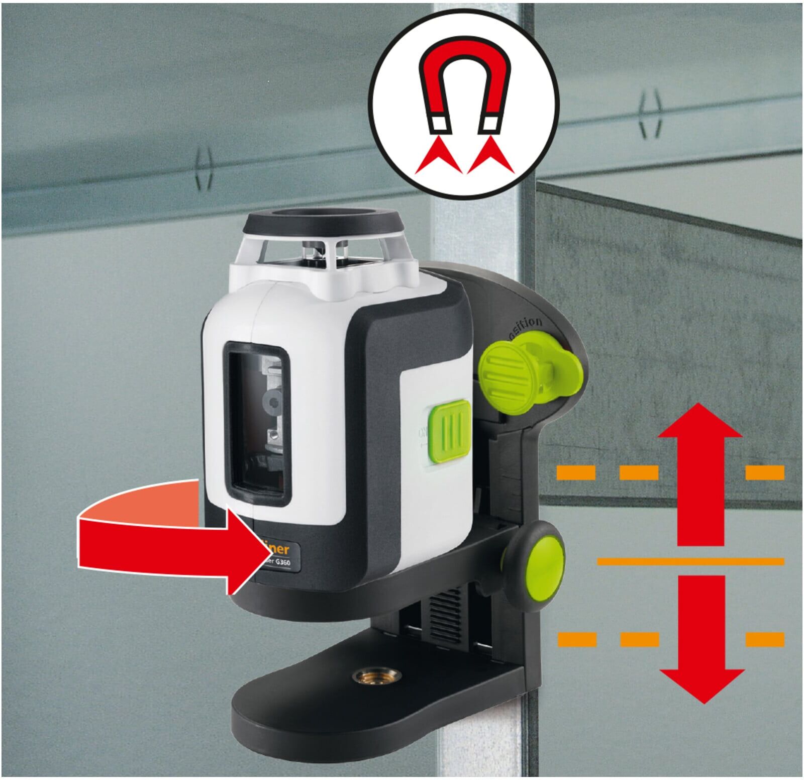 Laserliner 360°-Linienlaser SmartLine-Laser G360 (081.190A)