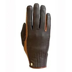 Roeckl Wels mokka antik Unisex Reithandschuhe, Roe17_Gr.: 6