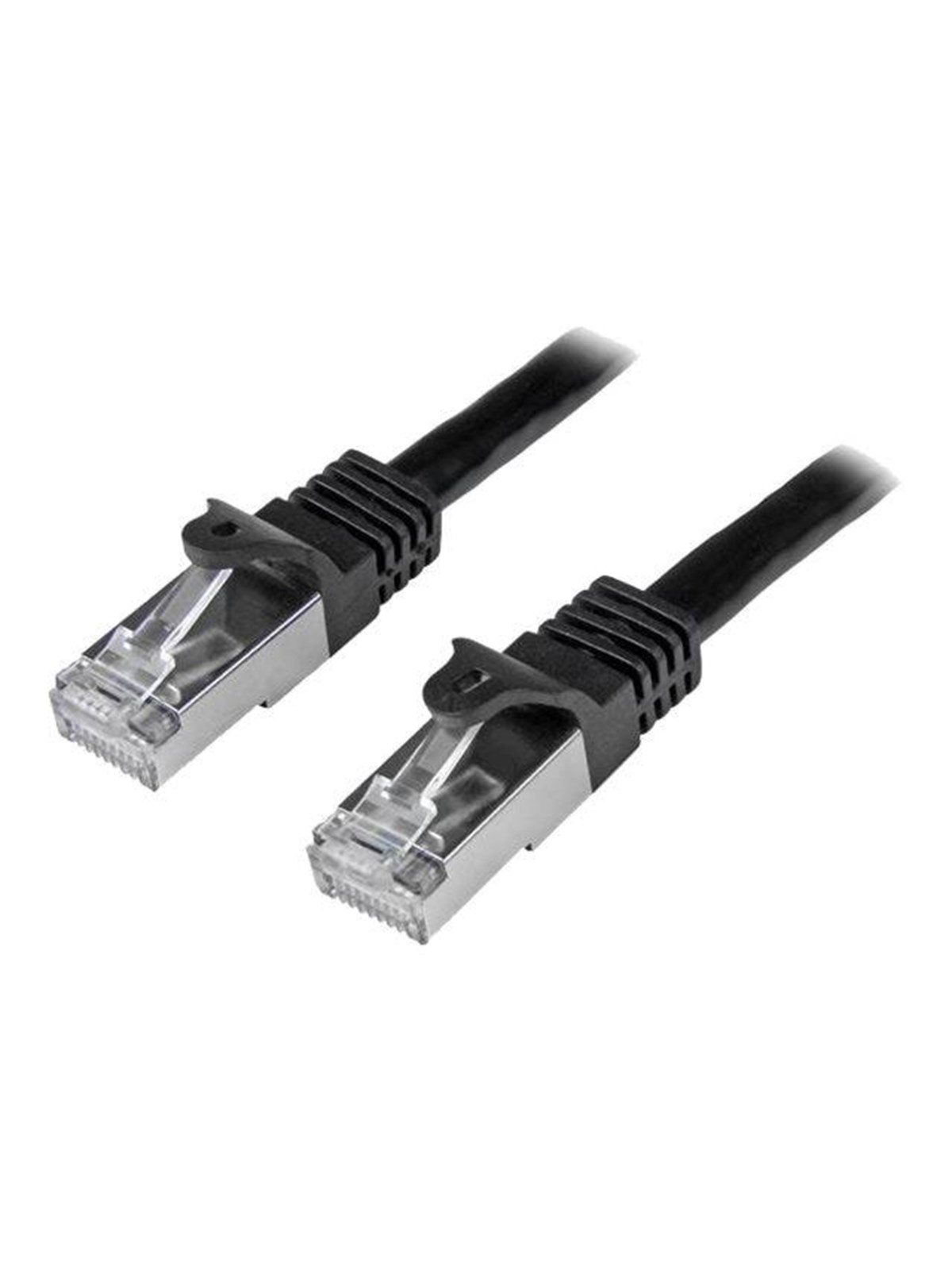 StarTech.com 5m Black Cat6 / Cat 6 Shielded (SFTP) Patch Cable 5 m - patch cable - 5 m - black - Schwarz - 5m