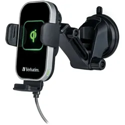 Verbatim FWC-03 Pro Qi Fast Wireless Autoladegerät retail Schwarz