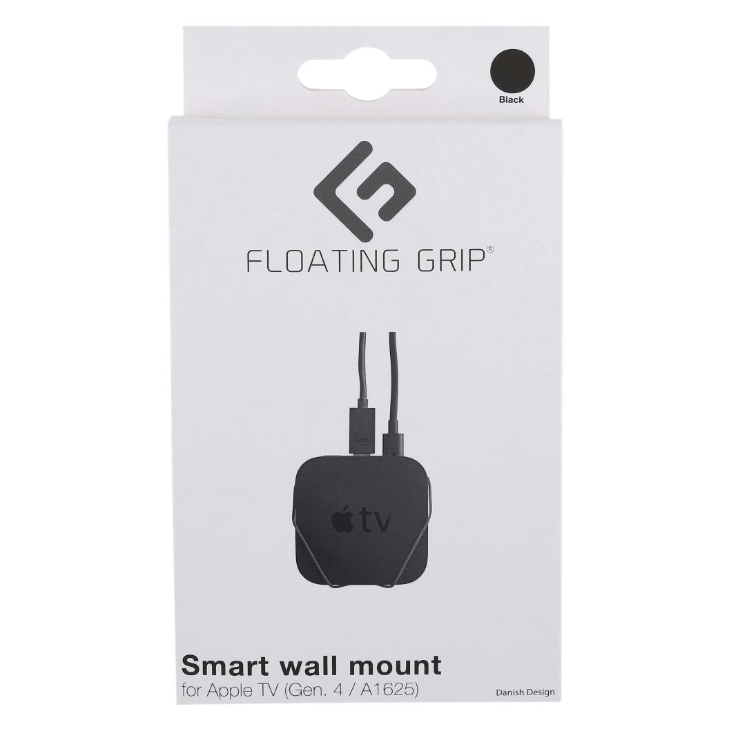 Floating Grip Apple TV Gen. 4 Wall Mount Black (Wand) (FG2016)