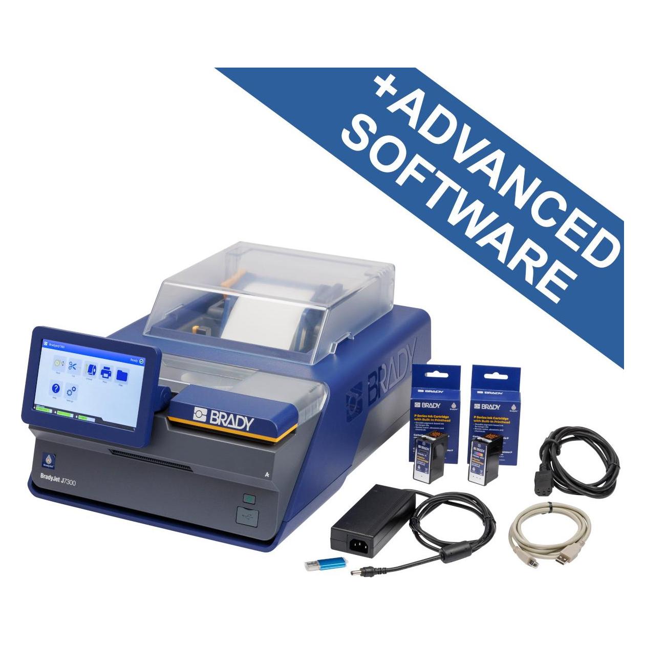 Brady BradyJetT J7300 Colour Label (J7300-W-EU-BWS)