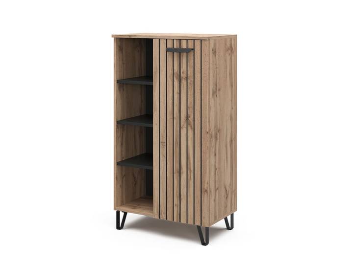 Commode avec 1 porte, marron 60.2 x 110cm