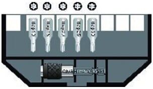 E-Jet Bits TTAP assortiment T10, T15, T20, T25, T30 ; ENGEL (A90413-6)