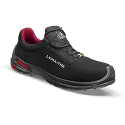 Antistatischer Sicherheitshalbschuh RILEY LOW S3 SRC ESD schwarz|rot T.44 Lemaitre