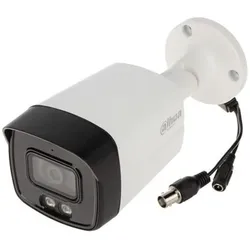 Dahua CCTV 4K Smart Dual Light HDCVI Fixed-focal Bullet Camera, DH-HAC-HFW1801TLMP-IL-A-0360B-S2 (3840 x 2160 Pixels), Netzwerkkamera, Weiss