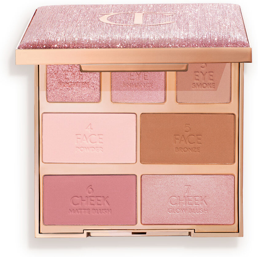 Hollywood Instant Look In A Palette - Pretty, Glowing Beauty Charlotte Tilbury 6776 Hollywood Instant Look In A Palette Size: