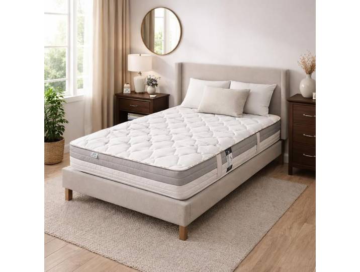 Matelas GoldVisco 26cm mousse haute densité indépendance du couchage ergonomique haute adaptabilité réversible