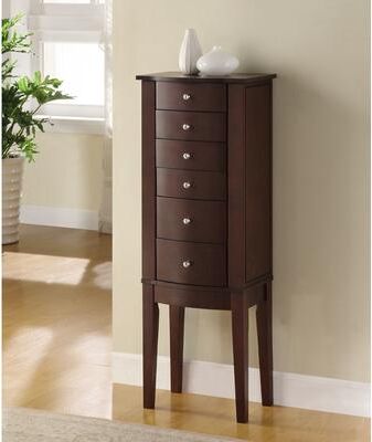 Linon Home Decor Linon Lindel Jewelry Armoire