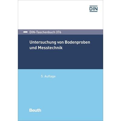 DIN-Taschenbuch 376, Taschenbuch von , DIN Media, 978-3-410-31558-2