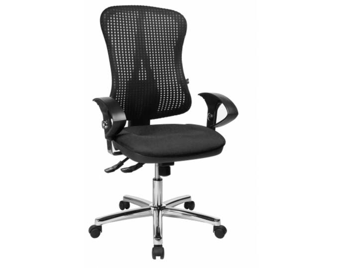 HJH SOLUTION DELUXE AL.U2 - Profi Bürostuhl Anthrazit