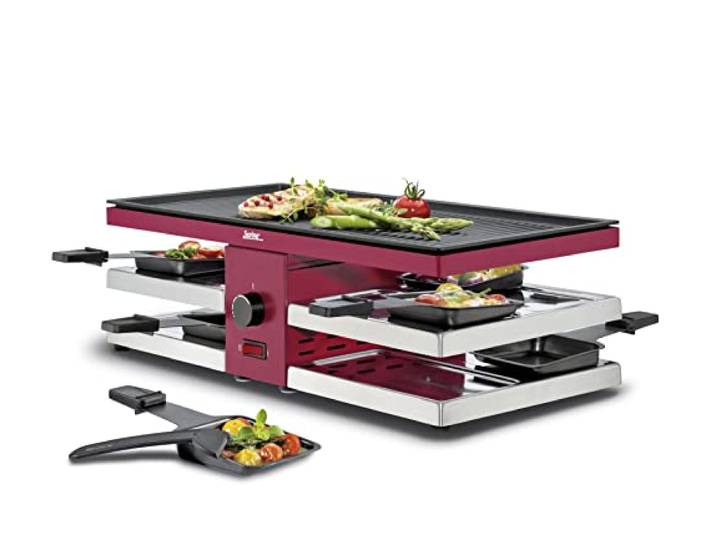 Spring Raclette mit Alugrillplatte-KP3267713001 Raclette mit Alugrillplatte rot one size