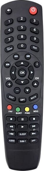 SeKi vervangingsafstandsbediening voor UPC Kaon DIGI HD