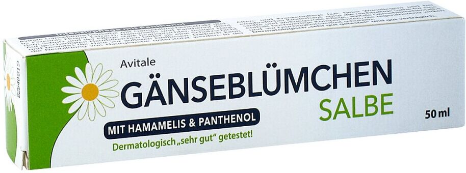 Gänseblümchen Salbe mit Hamamelis & Panthenol 50ml