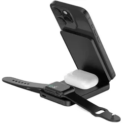 Decoded Magnetische Powerbank (8000 mAh, 20 W), Powerbank, Schwarz