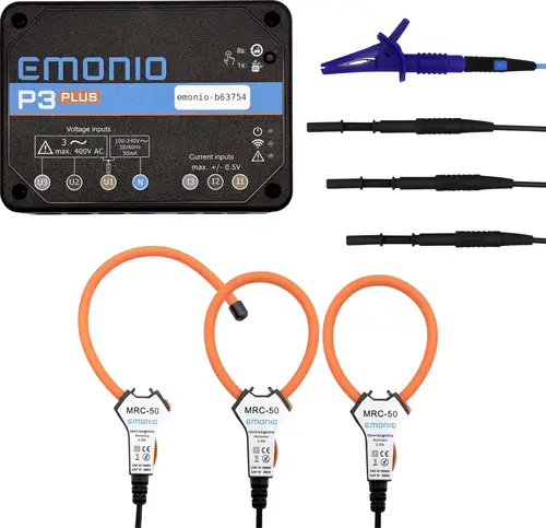 Emonio P3plus 50mm Energiekosten-Messgeräte-Set