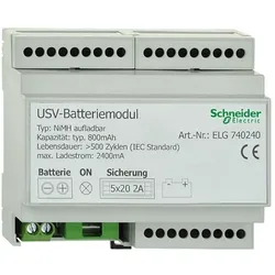 Elso ELG740240 Batteriemodul (ohne Netzteil) für USV Netzteil für DIN-Schiene 6 PLE SIGMA.