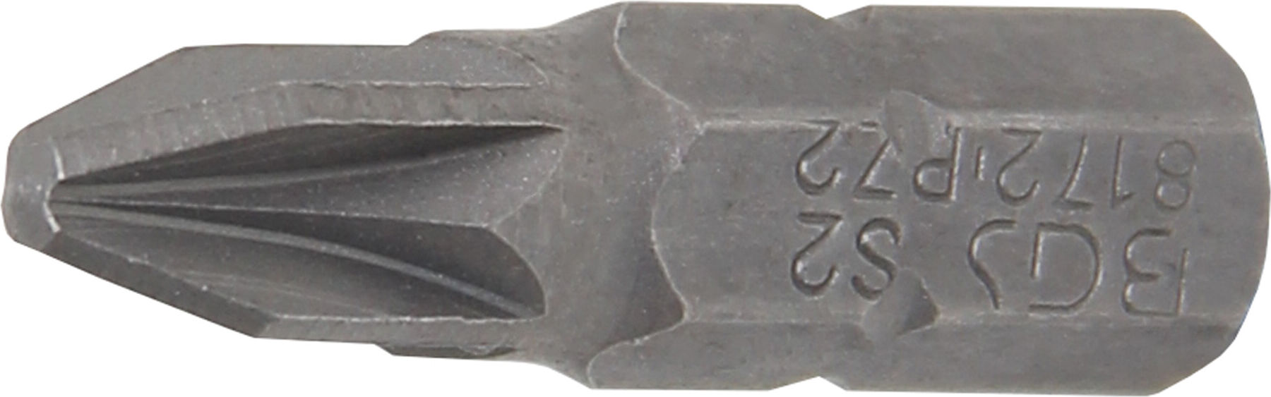 BGS Bit 8172, Antrieb Außensechskant 6,3 mm (1/4"), Kreuzschlitz PZ2 ; BGS technic)