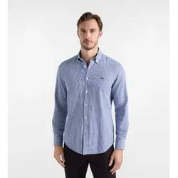 Harmont & Blaine für Herren. CRR001013486M Blaues Hahnentrittmuster-Hemd (XXL), Lässig, Baumwolle, Klassisch, Langarm