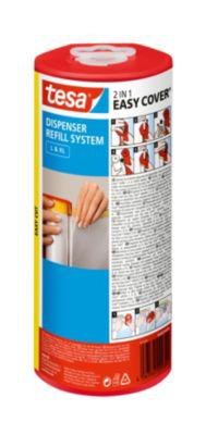 tesa Easy Cover Leerspender L/XL, Sicherheitsblende, für 1,40 m bzw. 17 m × 2,60 m Nachfüllungen, präzise Schnitte