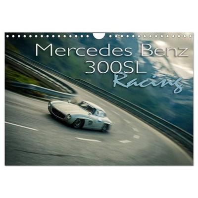 Mercedes Benz 300SL - Racing (Wandkalender 2027 DIN A4 quer), CALVENDO Monatskalender