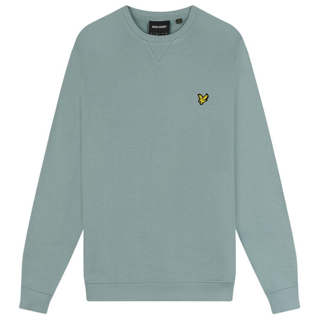 Lyle & Scott merklogo leiblauw sweatshirt