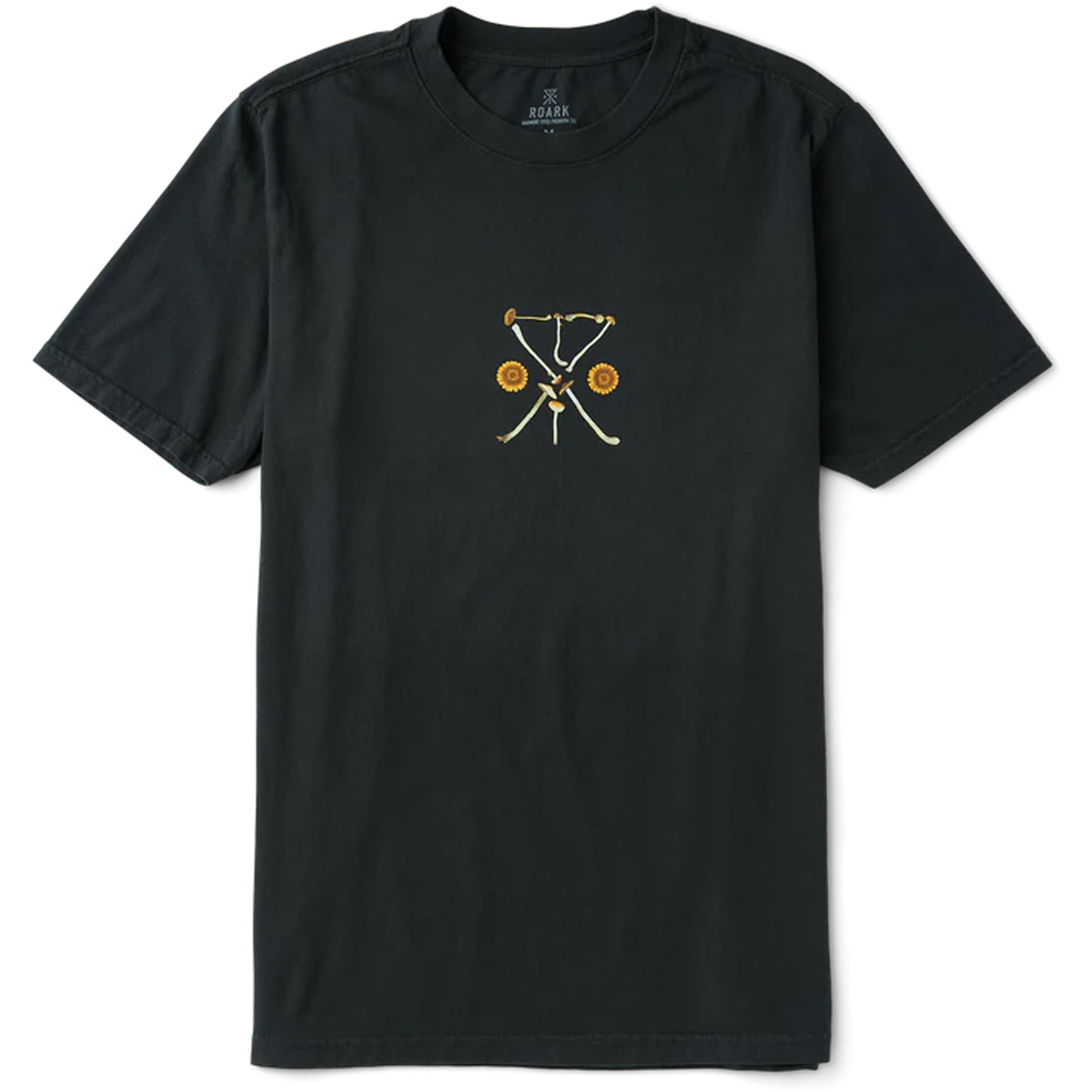Roark Yin Yang Forage Herren T-Shirts schwarz Größe M Lifestyle Hautfreundlich