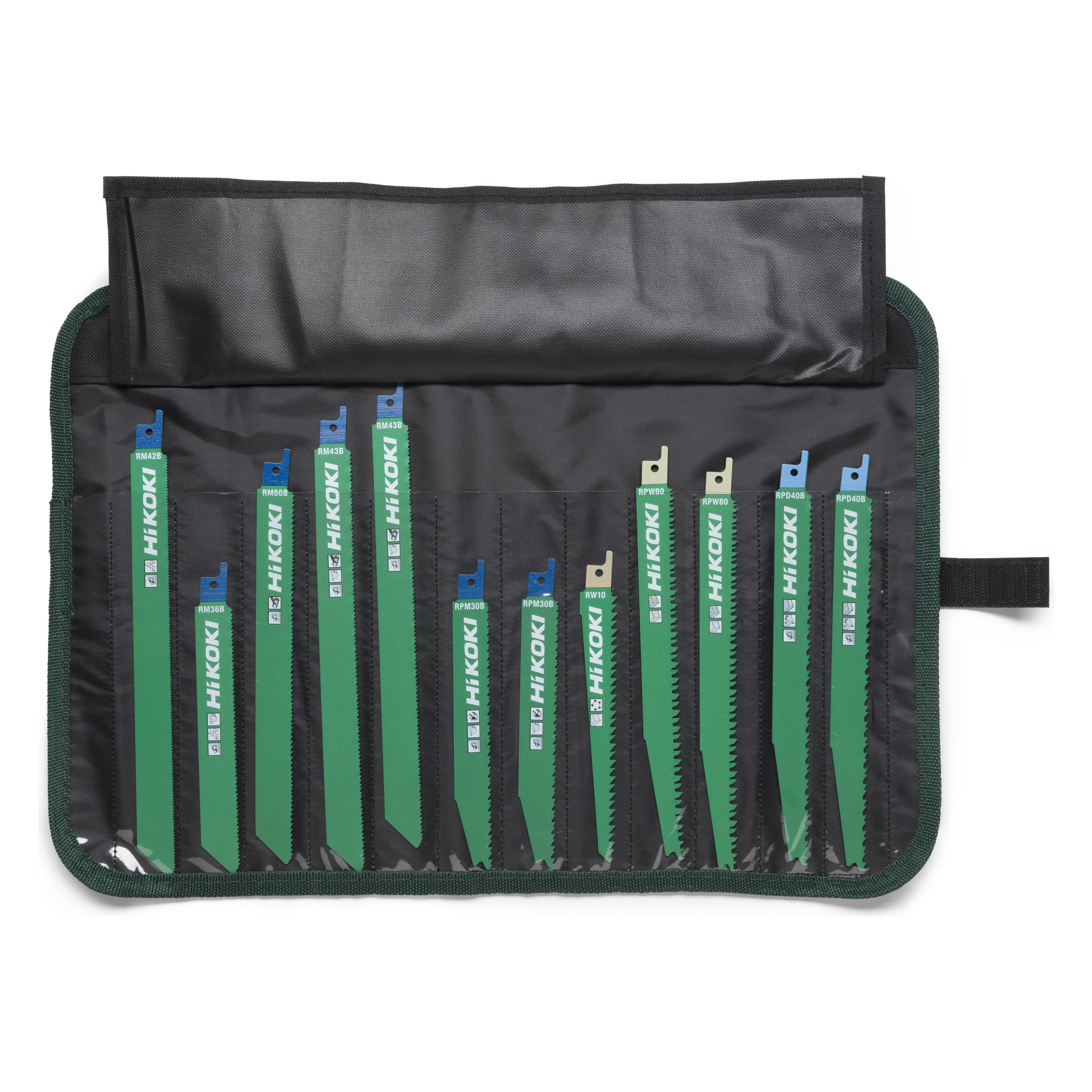 Hikoki Sbelsgebltter-Set 12-tlg. (HK-752049)