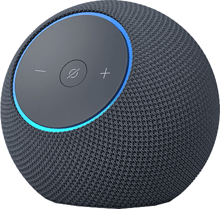 Altavoz inteligente - Amazon Echo Dot Max, 1 tweeter de 0,8" y woofer 2,5", Omnisense, Graphite