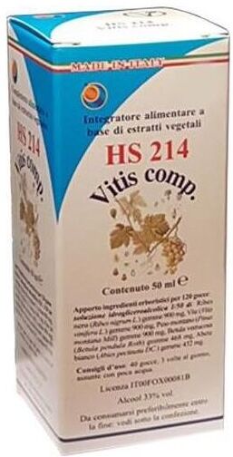 Herboplanet Hs 214 Vitis Comp Drops 50 ml